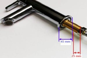 ¿Cómo conocer el diámetro de perforación de un grifo?